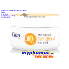 Kem Dưỡng Da Chống Lão Hóa Cien Q10 Anti Wrinkle Day Cream