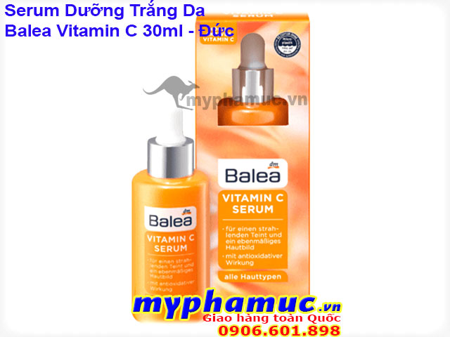 Serum Dưỡng Trắng Da Balea Vitamin C 30ml 