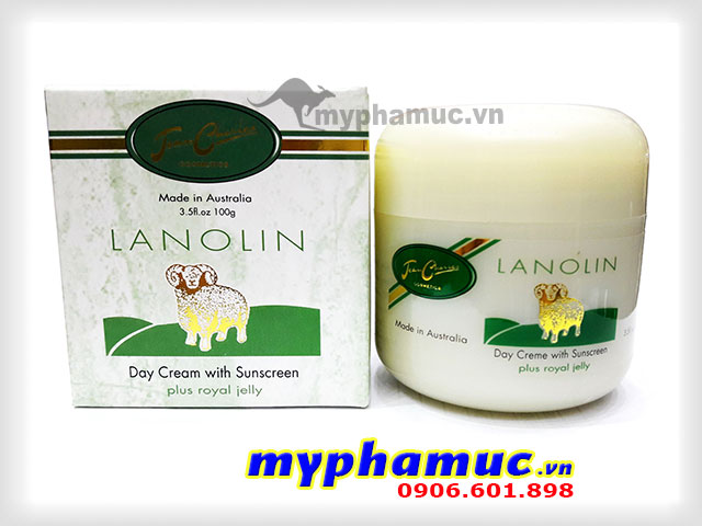 Kem nhau thai cừu Jean Charles Lanolin Day Cream 100g
